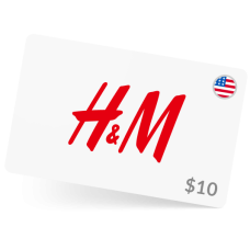 H&M Gift Card 10 USD