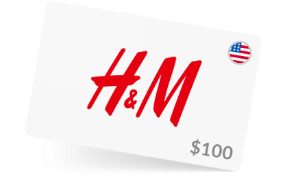 H&M Gift Card 100 USD