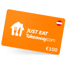 Just Eat Gift Card 100 EUR