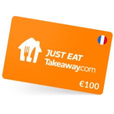 Just Eat Gift Card 100 EUR