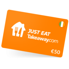 Just Eat Gift Card 50 EUR