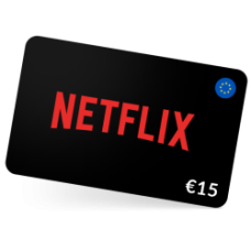 Netflix Gift Card 15 EUR 