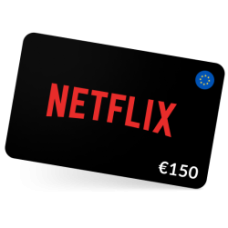 Netflix Gift Card 150 EUR