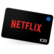 Netflix Gift Card 30 EUR