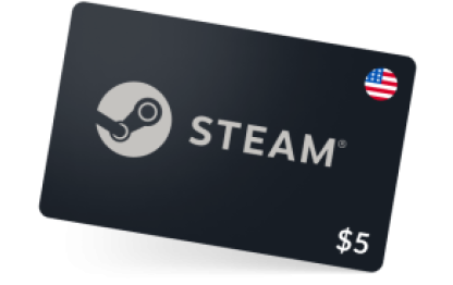 Steam Gift Card 5 USD