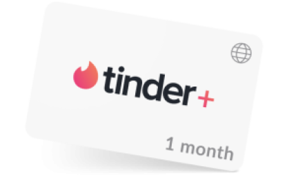 Tinder Plus 1 month Subscription Global